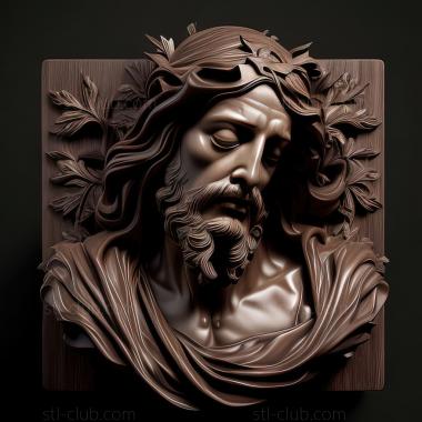 3D model st jesus (STL)